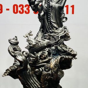 Đạt Ma Hàng Long Gỗ Mun Sừng