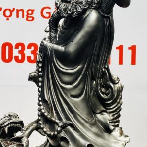 Đạt Ma Hàng Long Gỗ Mun Sừng