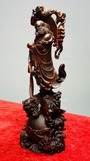 Đạt Ma Thuần Long Vờn Cầu Gỗ Trắc