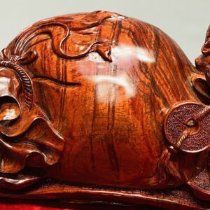 Di Lạc Nhị Tiểu Ngồi Bao Tiền Gỗ Cẩm