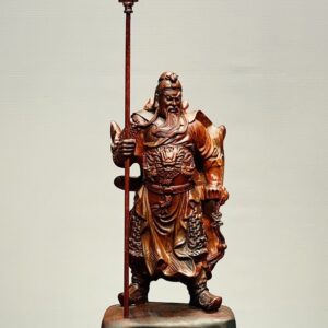 Quan Công Chống Đao Gỗ Trắc