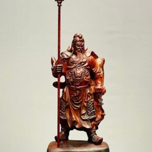 Quan Công Chống Đao Gỗ Trắc