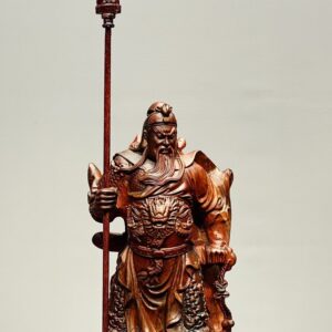 Quan Công Chống Đao Gỗ Trắc