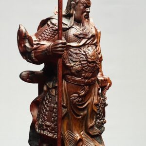 Quan Công Chống Đao Gỗ Trắc