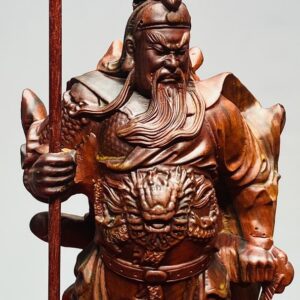 Quan Công Chống Đao Gỗ Trắc