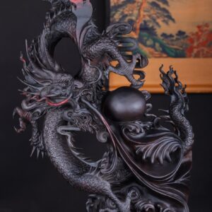 Nhất Long Nhả Ngọc Gỗ Trắc