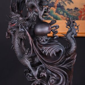 Nhất Long Nhả Ngọc Gỗ Trắc