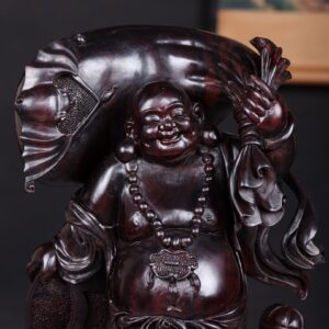 Di Lạc Vác Bao Tiền Nhất Tiểu Gỗ Tử Đàn