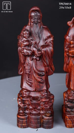 Tam Đa Phúc Lộc Thọ Gỗ Cẩm Lai