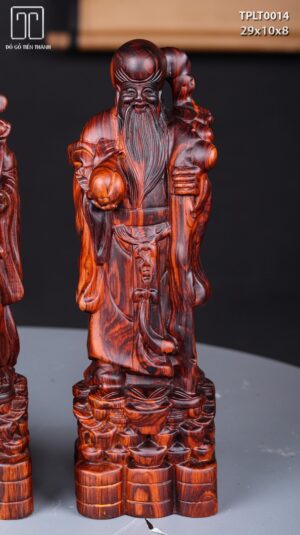 Tam Đa Phúc Lộc Thọ Gỗ Cẩm Lai