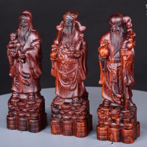 Tam Đa Phúc Lộc Thọ Gỗ Cẩm Lai