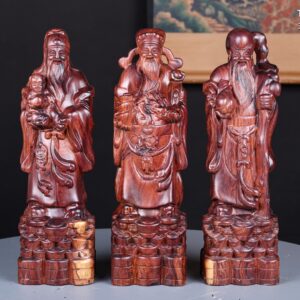 Tam Đa Phúc Lộc Thọ Gỗ Cẩm Cao 38