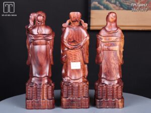 Tam Đa Phúc Lộc Thọ Gỗ Cẩm Cao 38