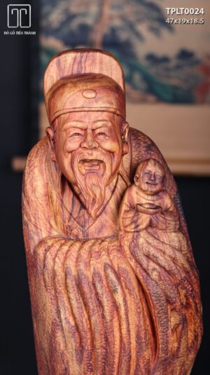 Tam Đa Phúc Lộc Thọ Gỗ Sưa