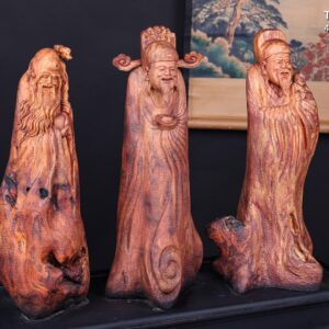 Tam Đa Phúc Lộc Thọ Gỗ Sưa
