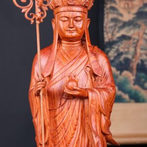 Phật Địa Tạng Gỗ Hương