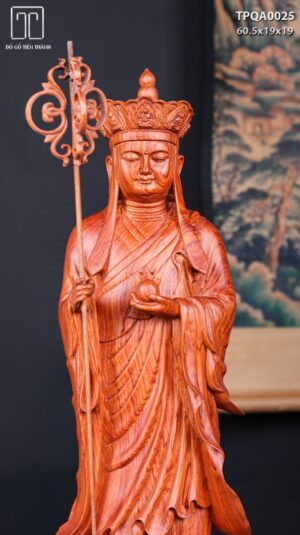 Phật Địa Tạng Gỗ Hương