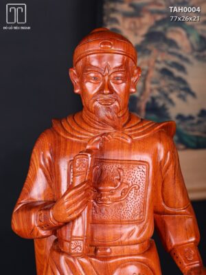 Hưng Đạo Đại Vương Trần Quốc Tuấn Gỗ Hương