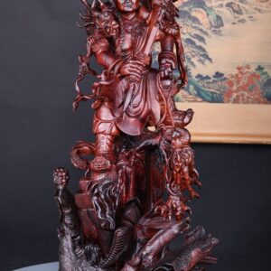 Bất Động Minh Vương Gỗ Trắc