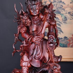 Bất Động Minh Vương Gỗ Trắc