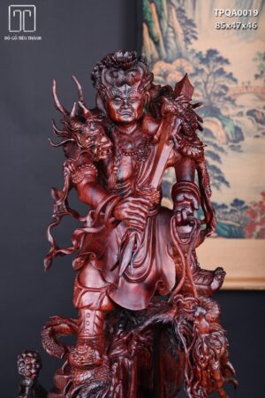 Bất Động Minh Vương Gỗ Trắc