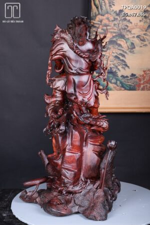 Bất Động Minh Vương Gỗ Trắc