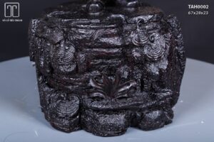 Phật Hoàng Trần Nhâ Tông Gỗ Tử Đàn