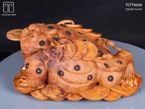 Cóc Thiềm Thừ Gỗ Hương