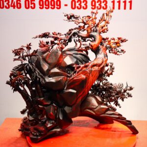 Gia Đình Gà Tứ Bình Gỗ Trắc