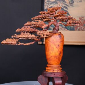 Bình Tùng Gỗ Sưa