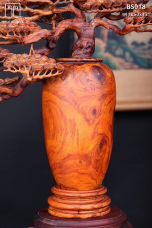 Bình Tùng Gỗ Sưa