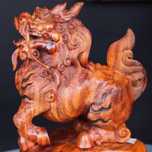 Hoả Kỳ Lân Gỗ Sưa