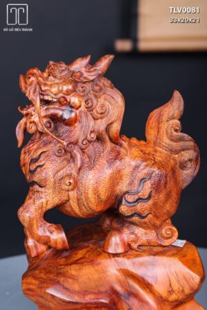Hoả Kỳ Lân Gỗ Sưa