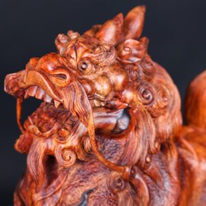 Hoả Kỳ Lân Gỗ Sưa