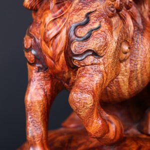 Hoả Kỳ Lân Gỗ Sưa