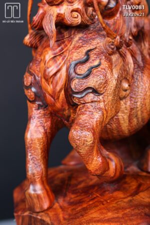 Hoả Kỳ Lân Gỗ Sưa