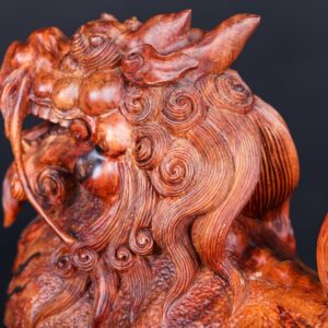 Hoả Kỳ Lân Gỗ Sưa
