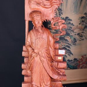 Khổng Minh Ngự Long Gỗ Hương