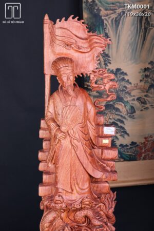 Khổng Minh Ngự Long Gỗ Hương