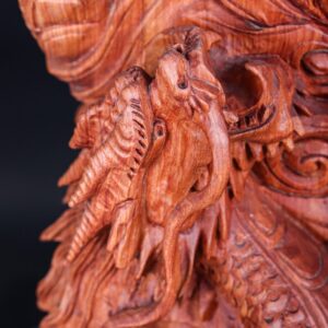 Khổng Minh Ngự Long Gỗ Hương