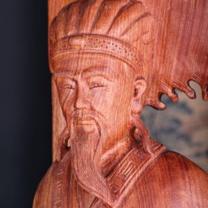 Khổng Minh Ngự Long Gỗ Hương
