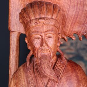 Khổng Minh Ngự Long Gỗ Hương