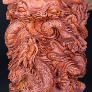 Khổng Minh Ngự Long Gỗ Hương