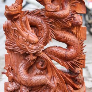 Quan Công Phục Long Gỗ Hương