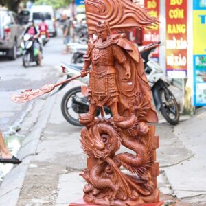 Quan Công Phục Long Gỗ Hương