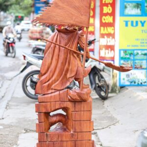 Quan Công Phục Long Gỗ Hương