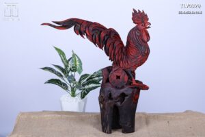 Gà Trống Gỗ Trắc