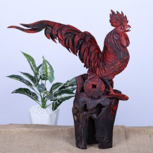 Gà Trống Gỗ Trắc