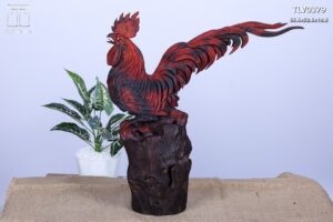 Gà Trống Gỗ Trắc