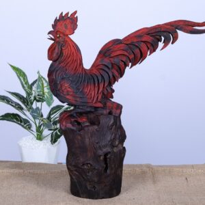 Gà Trống Gỗ Trắc